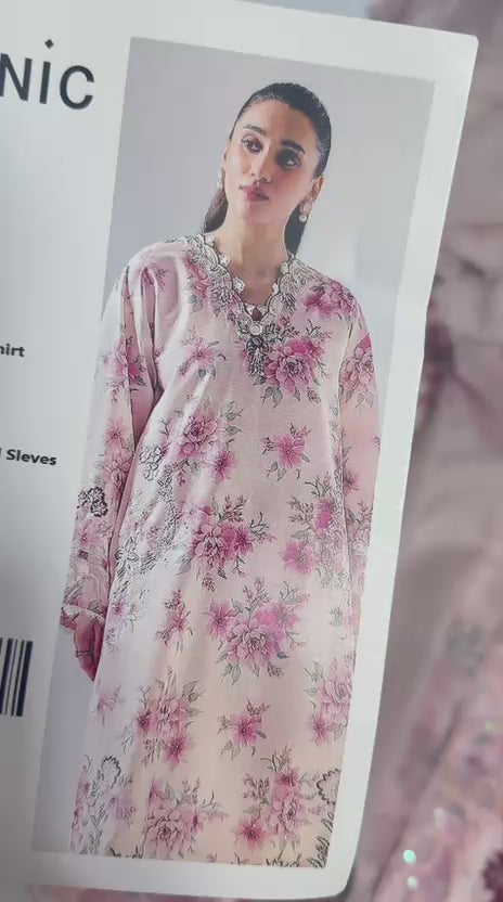 Outqlaas - Ethnic Inspired Luxury Silk Printed 3-Piece Ensemble
