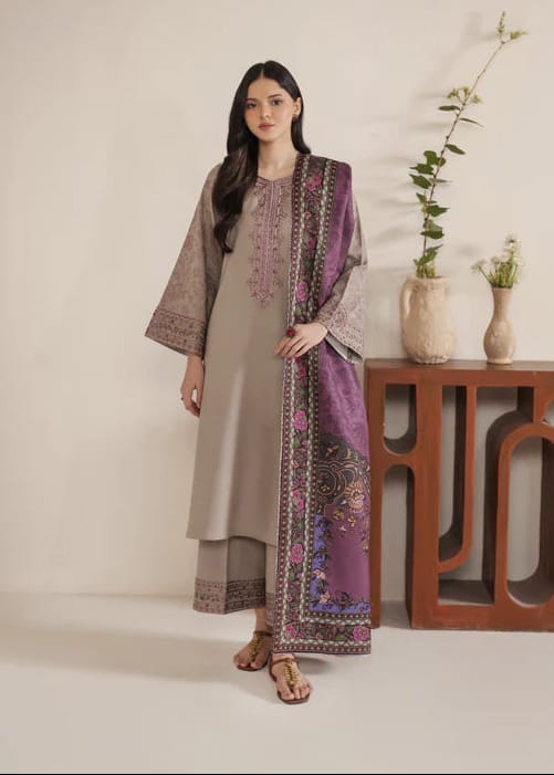 Premium Lawn 3pc unstitched – Inspired by Jazmín (HB-206333)