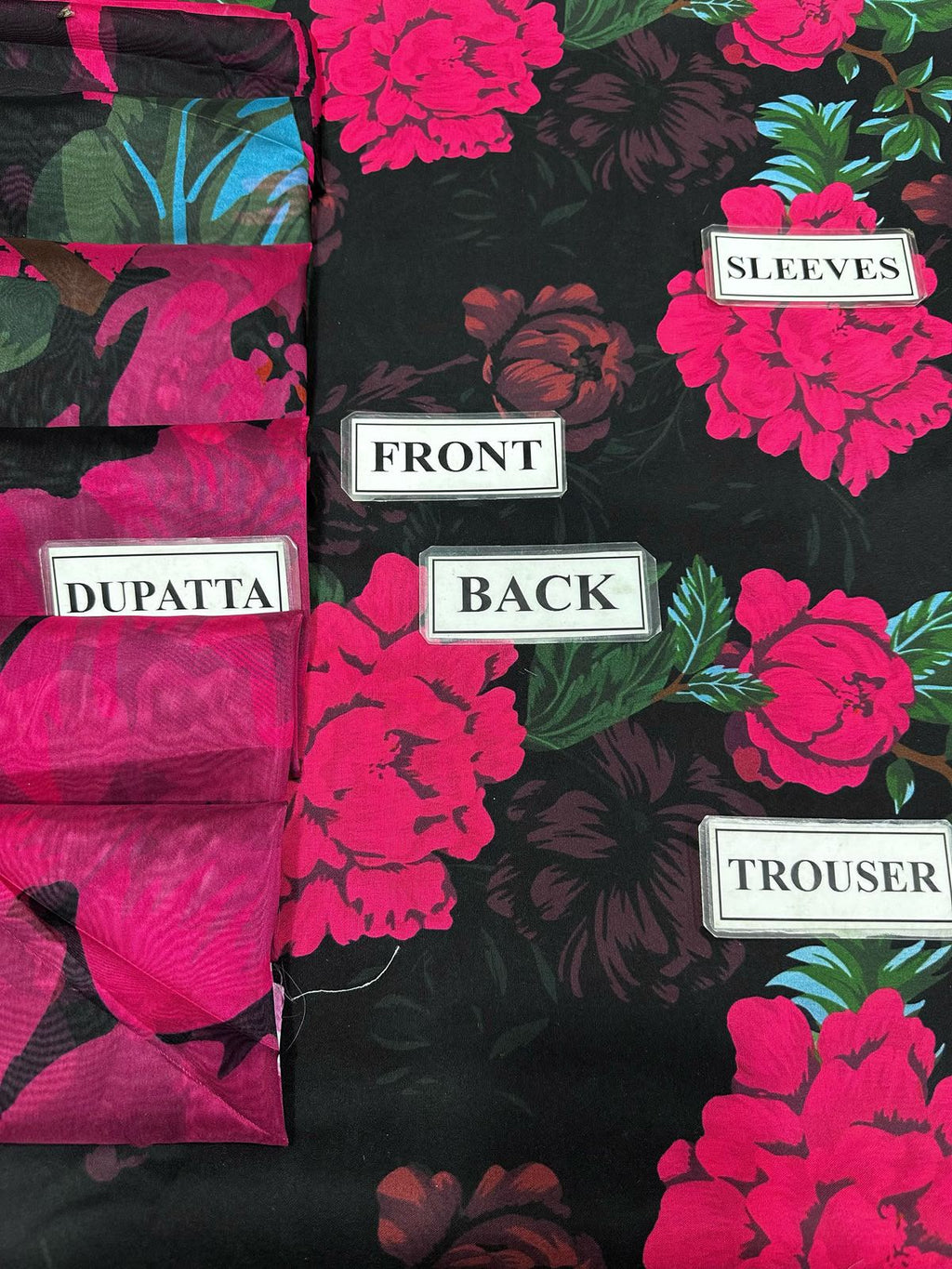 Midnight Bloom — 3-Piece unstitched Printed Lawn Suit
Inspired by Ethnic