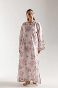 Outqlaas - Ethnic Inspired Luxury Silk Printed 3-Piece Ensemble