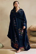 Embroidered Dhanak 3PC Unstitched Winter Suit